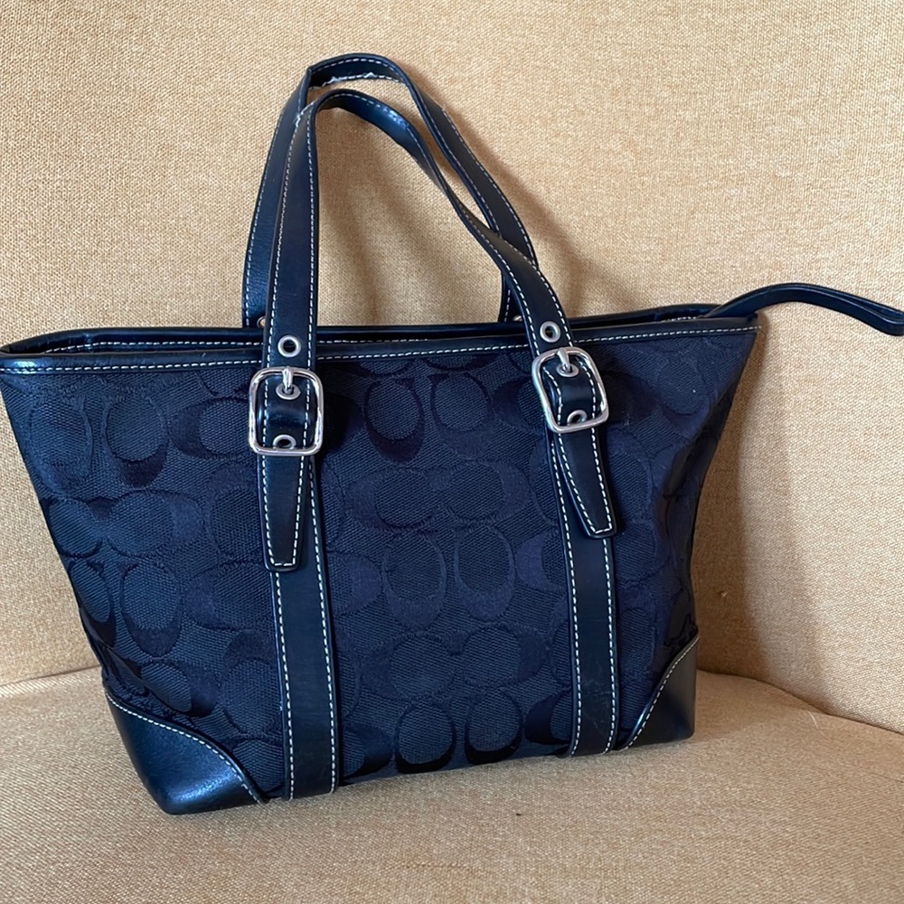 Black Coach Purse